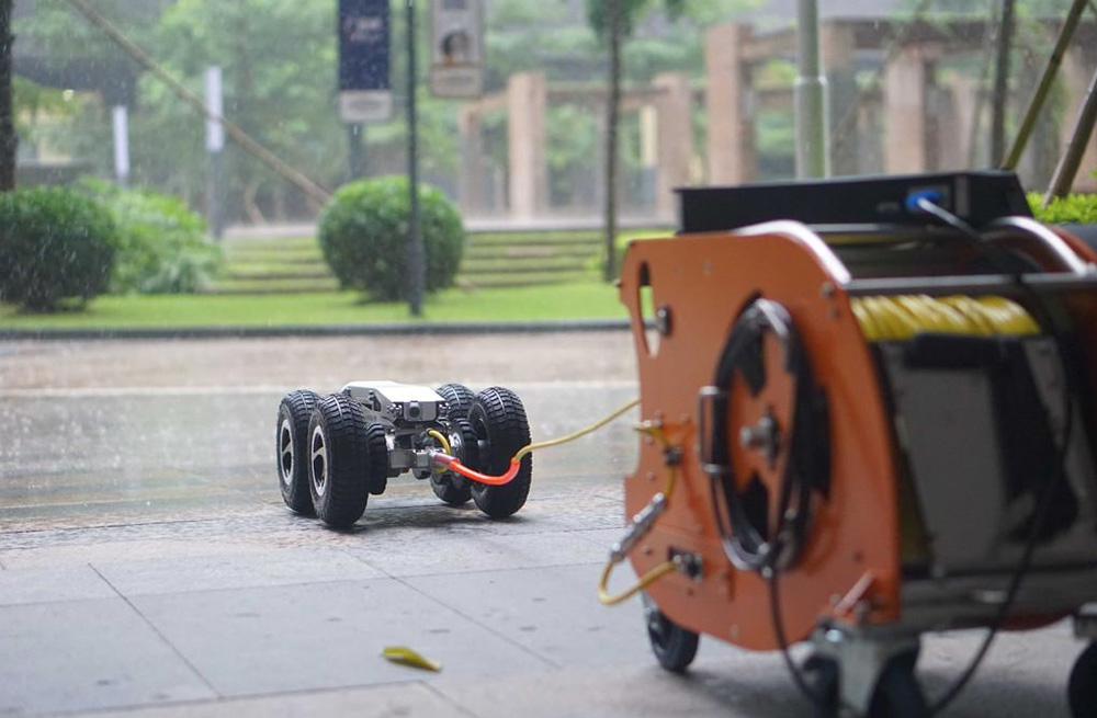 285晓庄村管道检测机器人